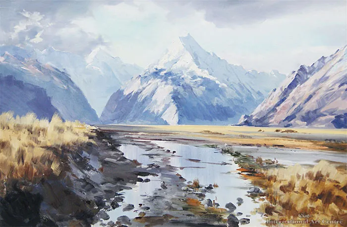 Mt Cook, Tasman Valley, Mackenzie Country | International Art Centre