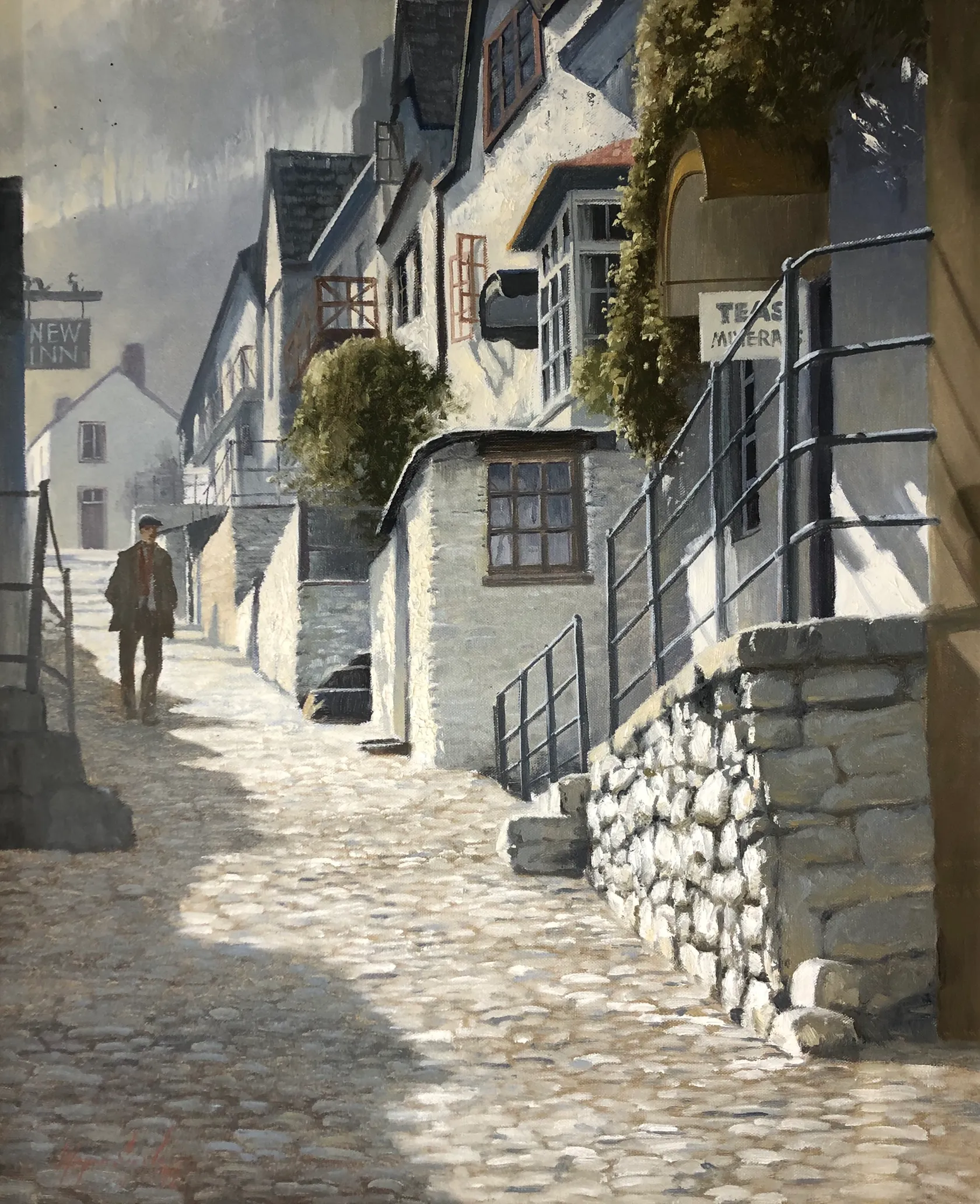 WAYNE SINCLAIR , Cobbled Street | International Art Centre