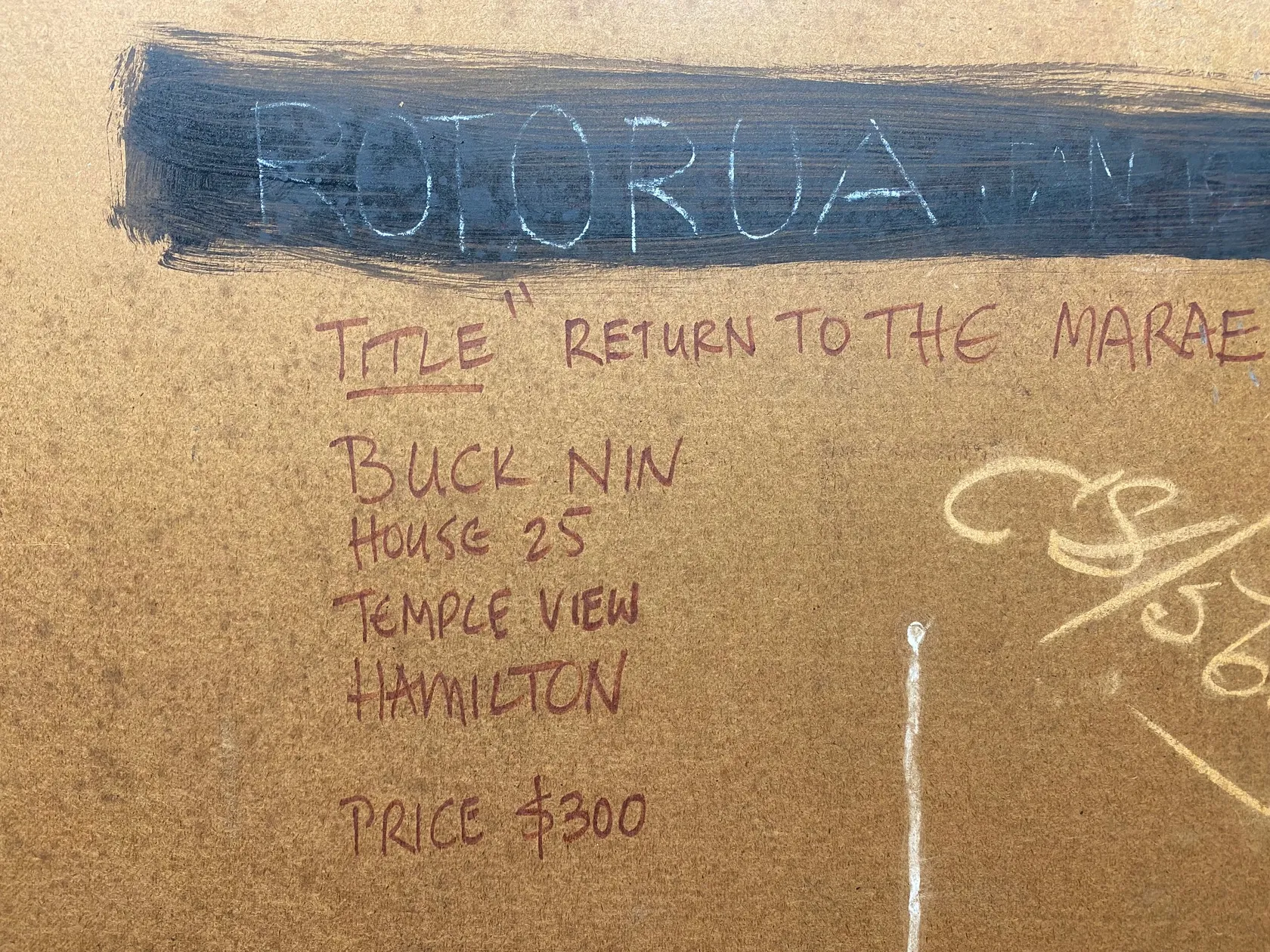 BUCK NIN - Return to the Marae | International Art Centre