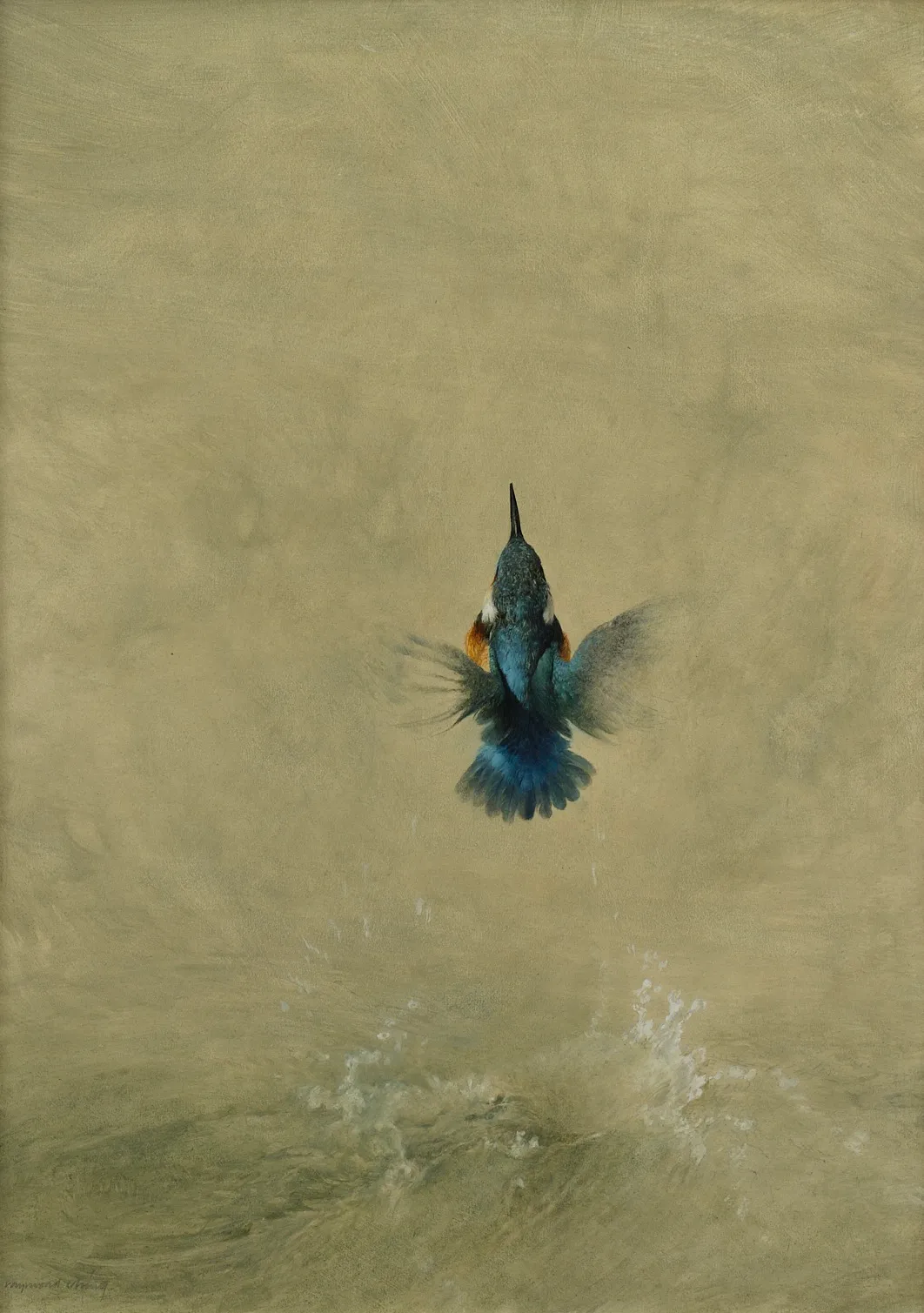 RAYMOND CHING - Kingfisher Flying | International Art Centre