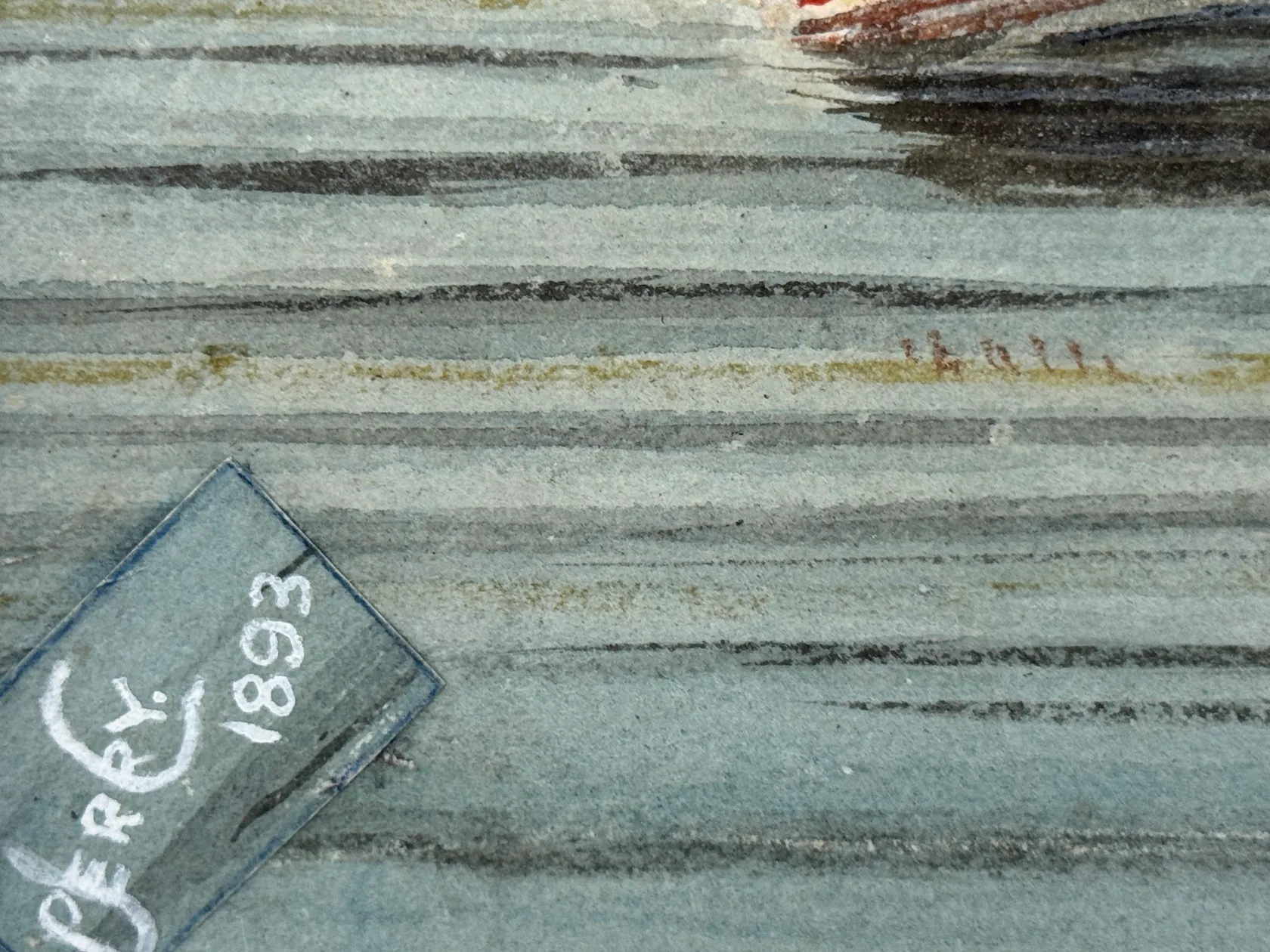 J C PERRY - S.S. Wairere - unframed / mounted | International Art Centre
