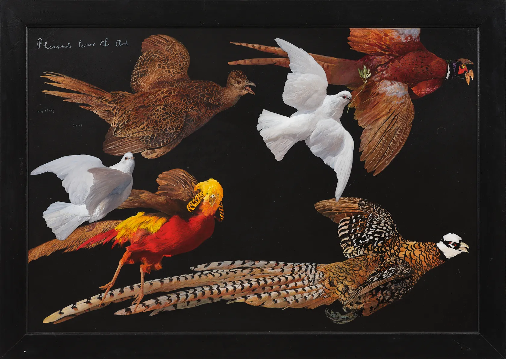 RAYMOND CHING - Pheasants Leave the Ark | International Art Centre