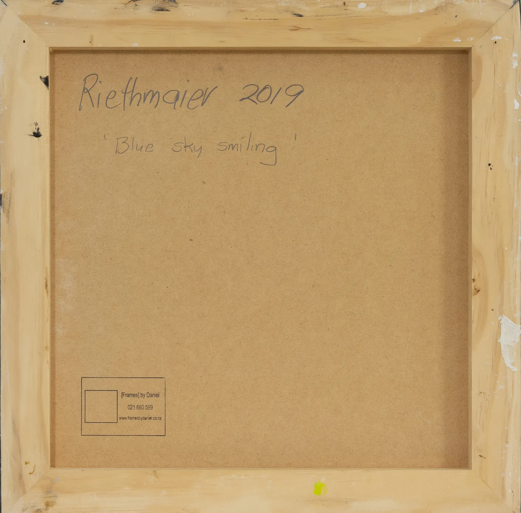 ANNE RIETHMAIER - Blue Sky Smiling | International Art Centre