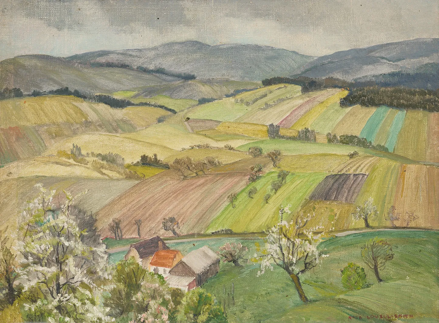 RATA LOVELL-SMITH - Vézelay Burgundy | International Art Centre