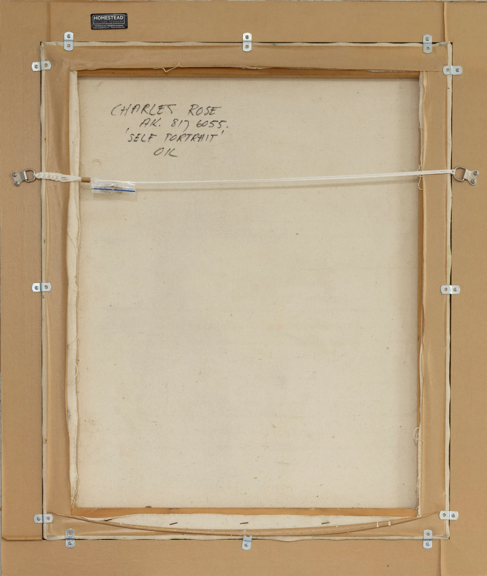 CHARLES ROSE - Self-Portrait, 1990 | International Art Centre