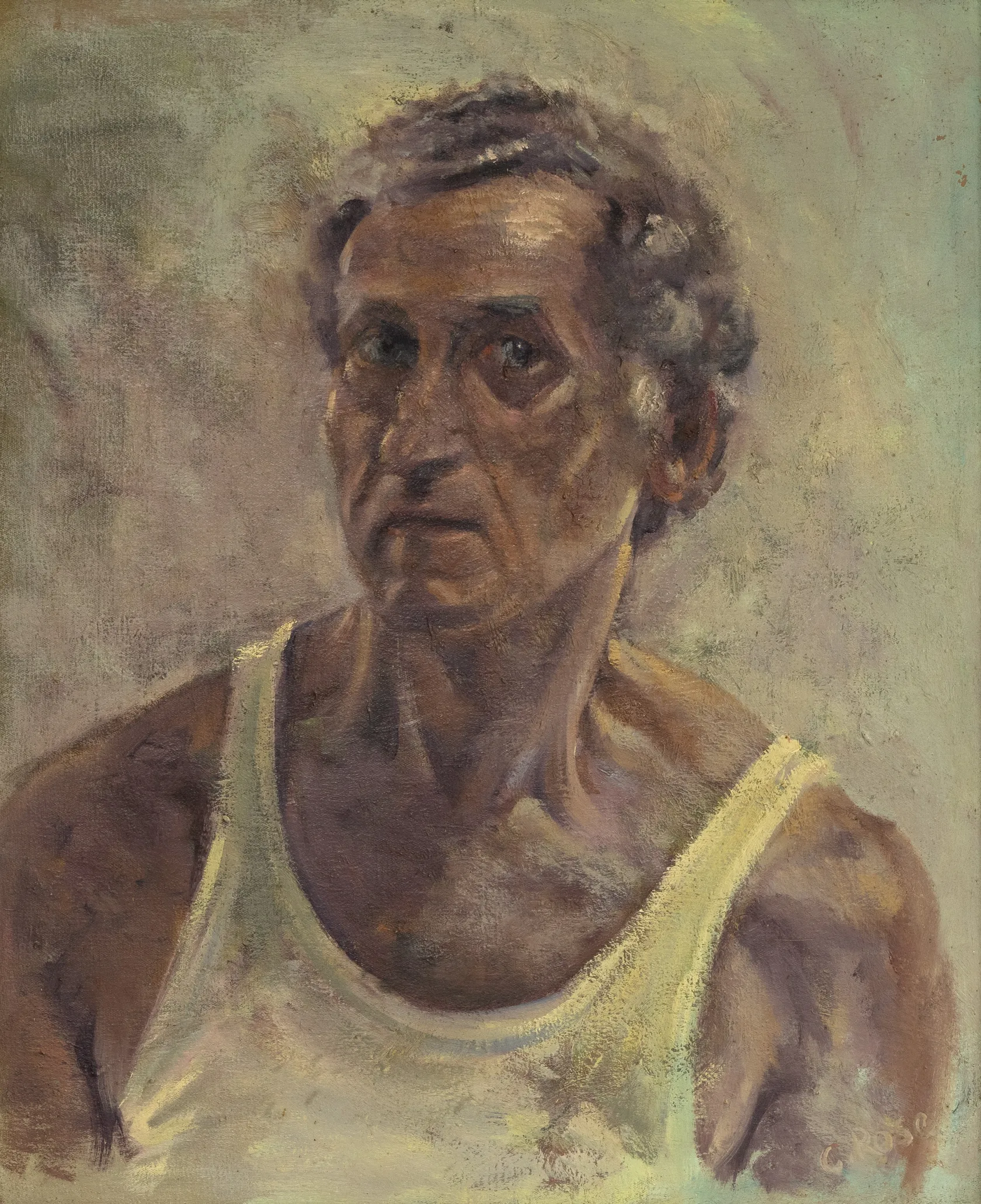 CHARLES ROSE - Self-Portrait, 1990 | International Art Centre