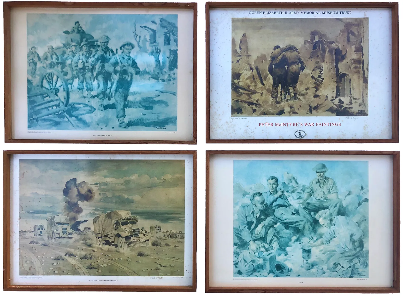 PETER MCINTYRE (1910 - 95), Peter McIntyre's War Paintings: Convoy ...