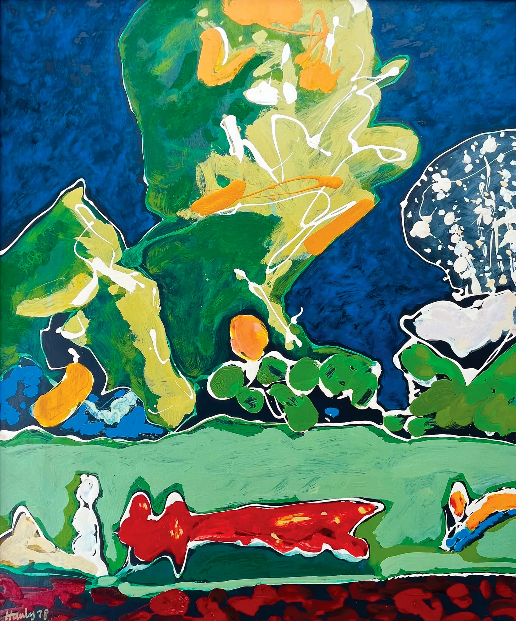 Strong Garden, Pat Hanly | International Art Centre