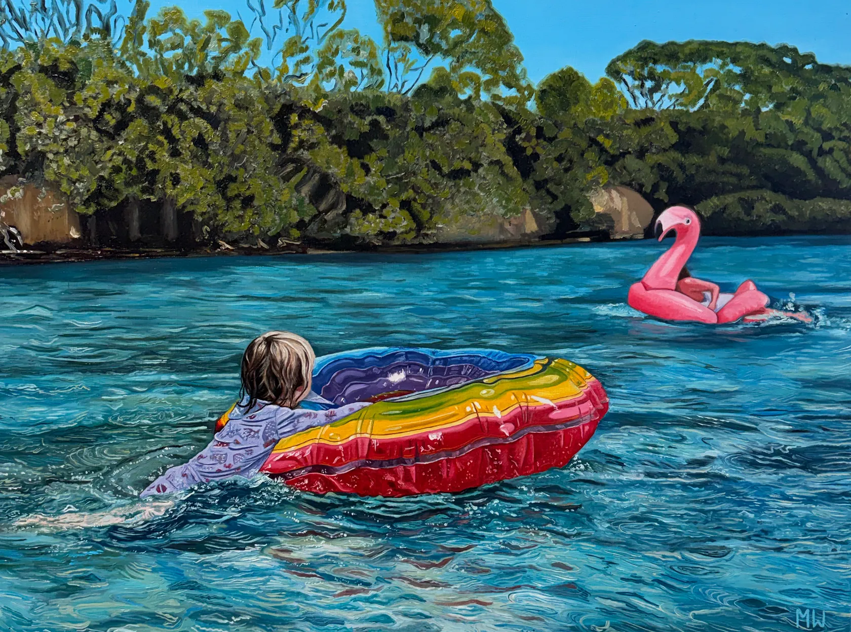 Pink Flamingo, Little Inlet | International Art Centre